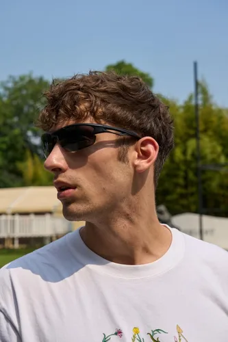Miniatura 3 de Cyxus Gafas de sol deportivas polarizadas para hombres y mujeres, para correr, ciclismo, pesca, golf, conducción, gafas de sol Tr90, 5-marco negro