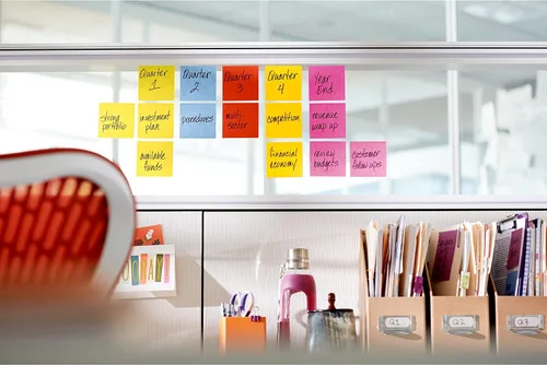Miniatura 14 de Notas superadhesivas de Post-it, 3 x 3 pulgadas, mulberry Infusión de iris