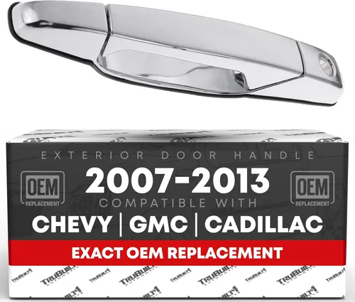 Miniatura 7 de Manija de puerta exterior delantera/trasera del conductor y pasajero - Compatible con Chevy Avalanche 2007-2013, Silverado 1500, 2500, 3500