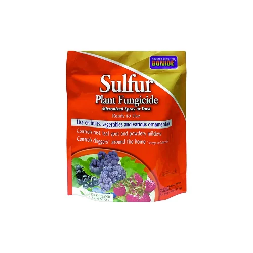Miniatura 2 de BONIDE Products INC 142 Fungicida para plantas de azufre controla orgánicamente el óxido, la mancha foliar y el moho polvoriento, 4 libras (2)