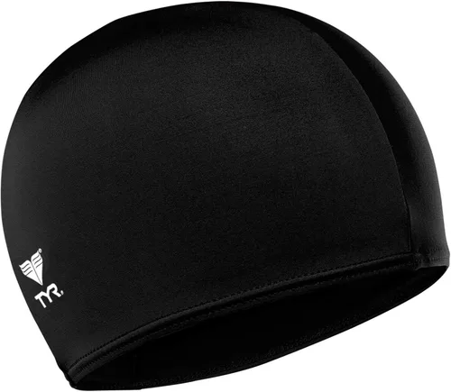 Miniatura 5 de TYR Gorro de natación de fibra de licra para adultos