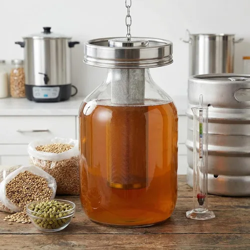 Herramienta de filtro de acero inoxidable para vino de cerveza y tubo de malla para sistemas de hervidor de agua y fácil limpieza