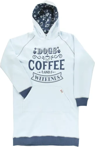 Miniatura 70 de Lazy One Sudadera con capucha de gran tamaño, ropa de dormir cómoda, vestido de suéter para mujer