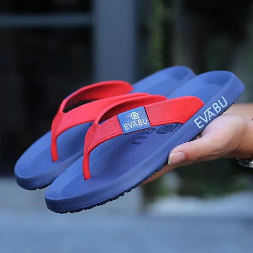 Miniatura 4 de TAOTAOKE Chanclas para hombre cómodas sandalias de playa impermeables - Zapatillas antideslizantes