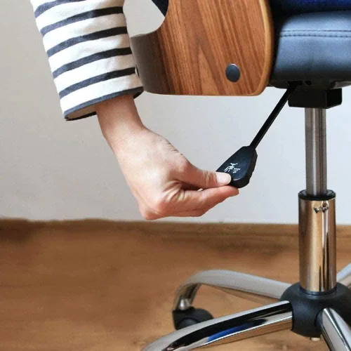 Miniatura 5 de Silla ergonómica de transferencia de elevación para el hogar Silla giratoria Silla de oficina Silla de estar (D)