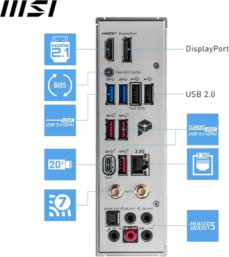 Miniatura 6 de MSI - Placa base PRO Z790-A MAX WiFi ProSeries