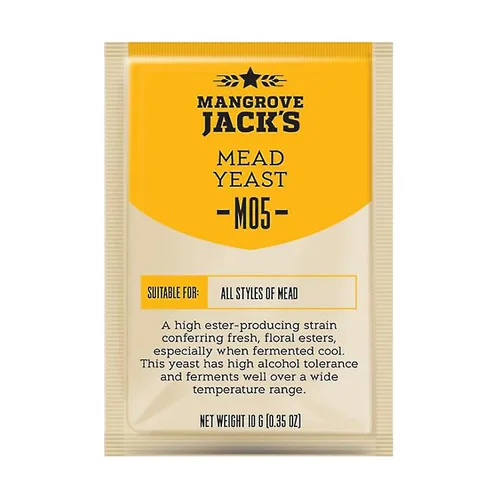 Miniatura 2 de 3X Mangrove Jack's Craft Series Mead Levadura M05 (0.35 oz)
