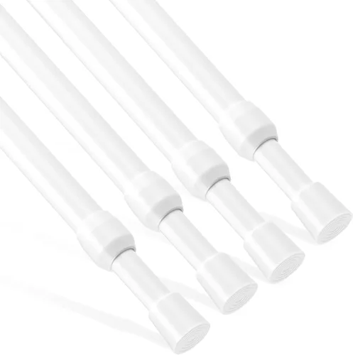 Miniatura 8 de Goowin - Varilla de tensión pequeña de 16 a 28 pulgadas, diámetro de 5/8 pulgadas de diámetro, sin taladrar, varillas de tensión cortas expandibles