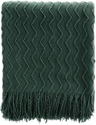 Miniatura 13 de BATTILO HOME Manta amarilla para sofá, manta dorada suave con textura, manta decorativa de punto mostaza para sofá, cama y sala de estar, 50 x 60