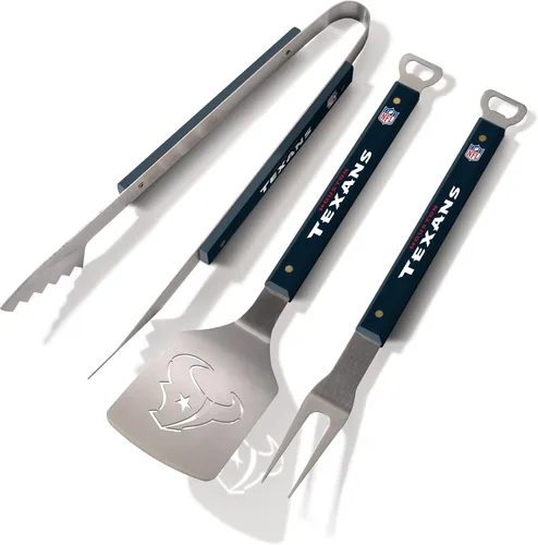 Miniatura 7 de YouTheFan NFL Spirit Series - Juego de barbacoa de 3 piezas