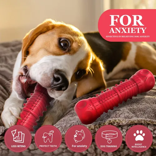 Miniatura 2 de ZIKATON Juguetes chirriantes para perros masticadores agresivos, juguetes duraderos para perros de raza grande y media, juguetes para perros