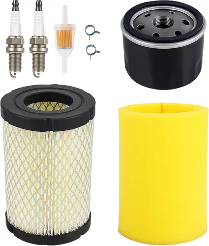 YTH18542 Kit de ajuste de filtro de aire y aceite para cortadora Husqvarna YTH18542 Craftsman 917.289244 917.288620 917.203810 917.203830 917.288070