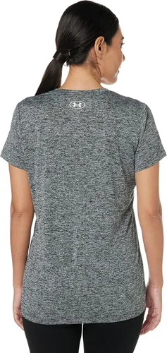 Miniatura 6 de Under Armour - Camiseta con cuello en V UA Twist Tech para mujer