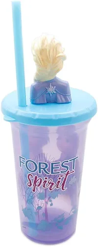 Miniatura 2 de Frozen Elsa Buddy - Vaso para sorber con pajita, 15 onzas