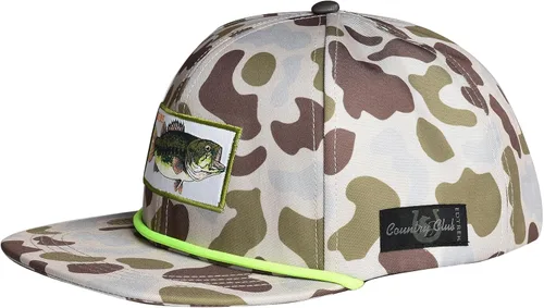 Miniatura 3 de EDTREK Gorra Snapback de rendimiento para exteriores con ala plana - Bordado único de animales