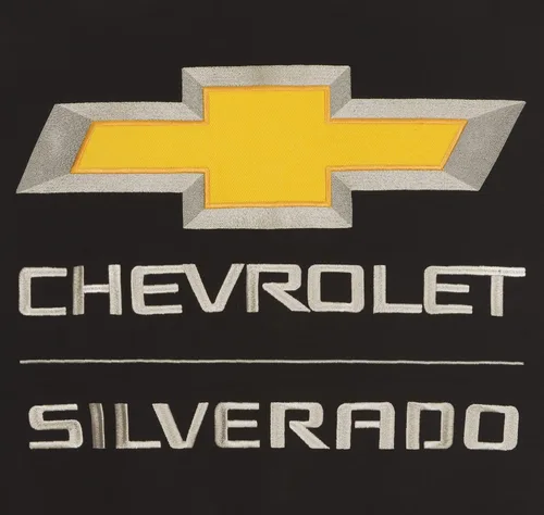 Miniatura 6 de JH DESIGN GROUP Chaqueta para hombre Chevy Silverado con bordado clásico de sarga