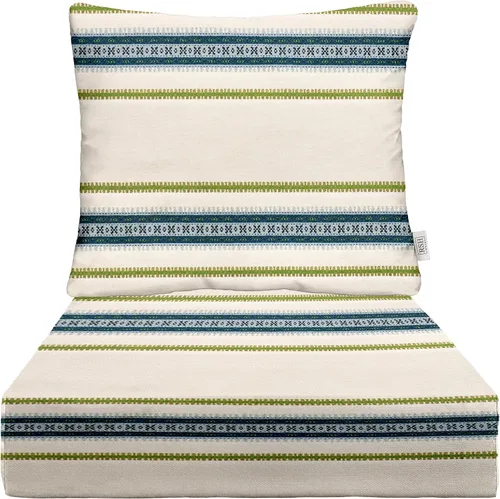 Miniatura 61 de RSH DECOR: Sunbrella - Cojín de asiento profundo con respaldo de almohada, asiento de 23 x 24 x 5 pulgadas, tela de rendimiento resistente al agua