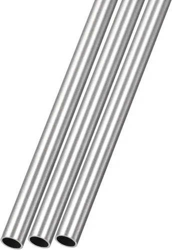 Miniatura 19 de METALLIXITY Tubo de acero inoxidable 316 (0.079 in de diámetro x 0.012 in de pared T x 9.843 in de largo), 3 piezas, tubo recto - para muebles