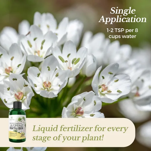 Miniatura 8 de Fertilizante profesional de jazmín líquido 3-1-2 concentrado de 8 onzas, fertilizante de plantas de jazmín premium para interiores y exteriores