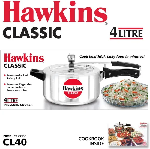 Miniatura 2 de Ollas de presión de aluminio Hawkins Classic, Aluminio