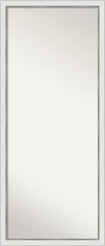Miniatura 17 de Amanti Art Espejo blanco de longitud completa, 66 x 30 pulgadas, para gabinete, color blanco, espejo de pared de cuerpo entero para vestirse, marco