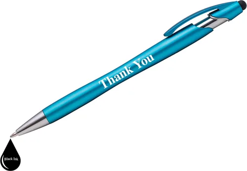 Miniatura 3 de Lápiz óptico de regalo "Thank You" para todos los dispositivos de pantalla táctil, bolígrafo combinado 2 en 1 para eventos, fiestas, apreciación