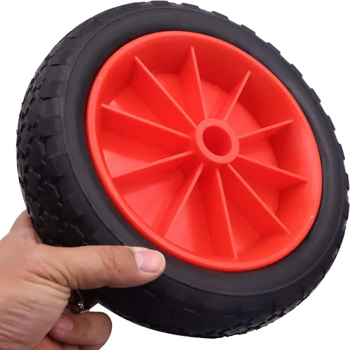 Miniatura 7 de METER STAR 2 ruedas de carrito de kayak de 10 pulgadas, rueda de neumático a prueba de pinchazos para kayak, canoa, carrito de repuesto, diámetro