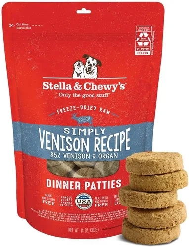 Miniatura 16 de Stella & Chewy's Empanadas crudas liofilizadas – Receta de cordero Dandy – Alimento para cachorros y perros con alto contenido de proteínas sin