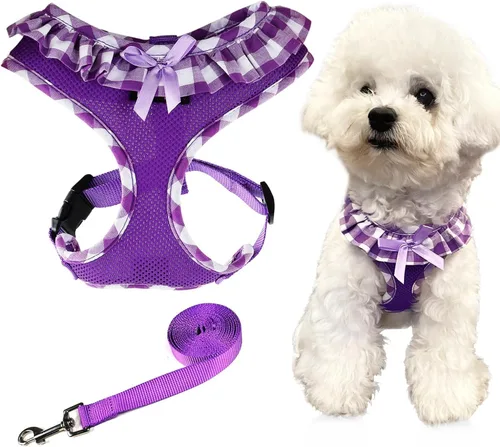Miniatura 22 de SuperBuddy Arnés para perro de malla suave mejorado, arneses súper transpirables y ligeros para mascotas, para cachorros, perros al aire libre