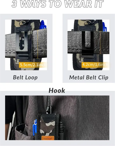 Miniatura 5 de Funda multiherramienta, funda multiherramienta para cinturón, funda multiherramienta, soporte para cinturón de bolsillo, bolsa de herramientas