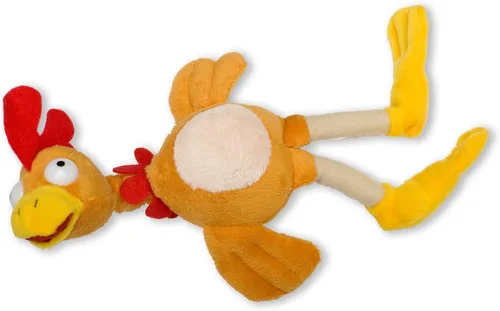 Miniatura 6 de Muñeco de peluche de animal con tirachinas volador y gritos, lanza hasta 50 pies (- Juego completo de 6 piezas)