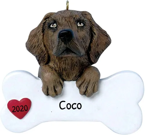 Miniatura 22 de Adornos de Navidad personalizados para perros 2024 – Adornos navideños de hueso de perro Husky para amantes de los perros, adorno de primera Navidad