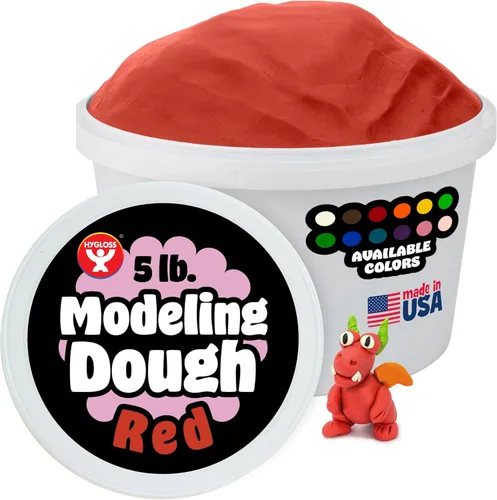 Miniatura 15 de Hygloss Play - Masa de modelado para niños, masa sensorial segura y no tóxica para artes y manualidades, bañera de 3 libras, arcilla de juego