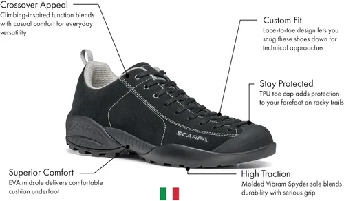 Miniatura 4 de SCARPA Zapatos de cuero ligeros Mojito para hombre