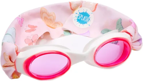Miniatura 18 de Splash - Gafas de natación con correa de tela, colección Pink & Purples, divertidos, a la moda y cómodos, para adultos y niños