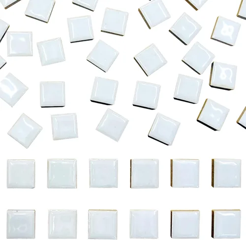 Miniatura 27 de 70 Piezas de Azulejos de Mosaico de Pétalos, Azulejos Cerámicos a Granel, Suministros de Piezas Cerámicas Manchadas, Kit de Piezas de Cerámica