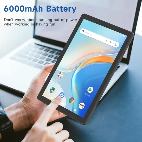 Miniatura 2 de Tableta Android 2 en 1 12 GB RAM+64 GB ROM Tablets 10 pulgadas Android 15 Tablet Set, tabletas con funda de teclado ratón Stylus, 10.1 IN HD