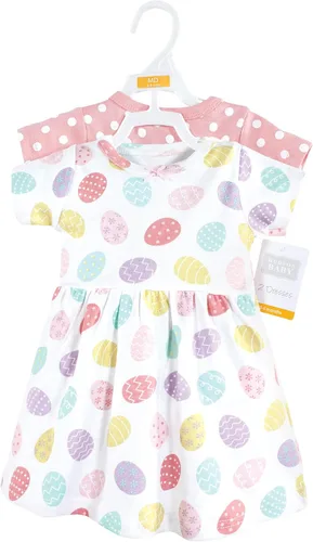 Miniatura 2 de Hudson Baby - Vestidos de algodón para niñas bebés