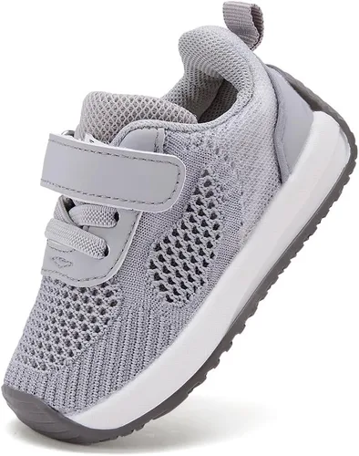 BMCiTYBM Zapatos para caminar para bebés y niños pequeños, zapatillas para niñas y niños