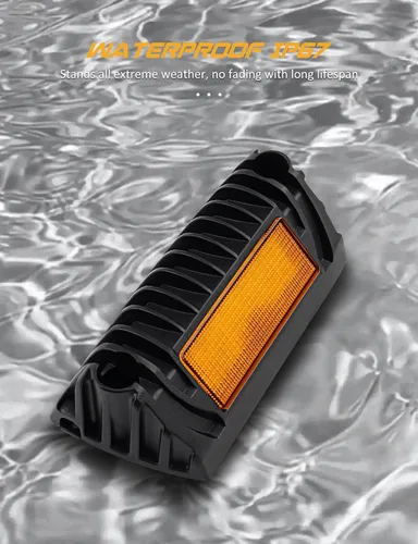 Miniatura 6 de Chelhead Luz LED de 800 lm para porche de caravana, luz exterior de 12 V, iluminación de repuesto ámbar, luces LED de escena compatibles con casas