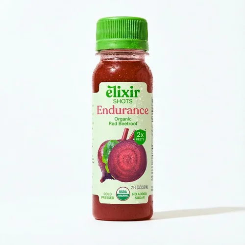 Miniatura 9 de Elixir Shots, Endurance & Wellness Shot con ingredientes 100% orgánicos prensados en frío, remolacha, zanahoria, apio, limón, sin azúcares añadidos