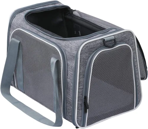 Miniatura 11 de Transportín para Gatos - Transportín Portátil Plegable para Perros y Mascotas, Bolsa para Mascotas de Lados Suaves hasta 15 Libras, Transportín