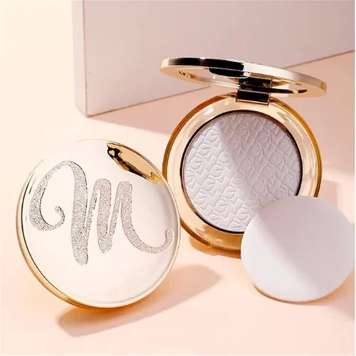 Miniatura 7 de Polvo facial Gold Diamond, para corrector e ilumina todo el día, de larga duración y control de aceite, cosméticos faciales ligeros