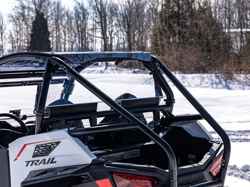 Miniatura 6 de SuperATV Parabrisas trasero resistente para Polaris RZR Trail 900 / S 900 / S 1000 2021+ Policarbonato de 1/4 pulgadas de grosor 250 veces más