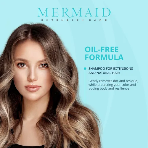 Miniatura 2 de Champú, ultra suave y sin sulfato, fórmula nutritiva para extensiones de cabello, 16 onzas líquidas