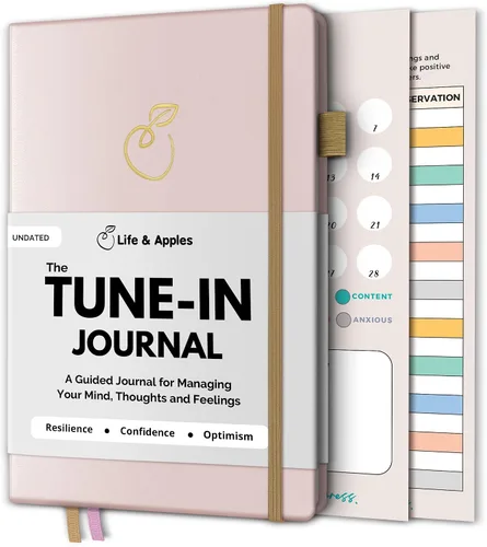 Miniatura 11 de Life & Apples - Diario para mujeres - Cuaderno de diario de atención plena guiada con indicaciones - para mejorar la salud mental, menos ansiedad