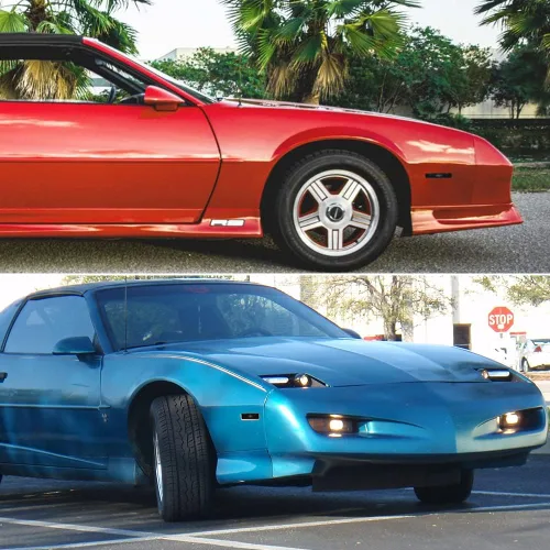 Miniatura 5 de Para Pontiac Firebird 1982-1992, Chevy Camaro 1982-1992 Carcasas de marcador lateral de parachoques delantero de repuesto lente ahumada Vivienda