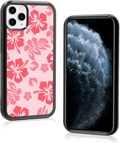Miniatura 72 de FANXI Funda de teléfono de hibisco azul compatible con iPhone 11 de 6.1 pulgadas, funda protectora a prueba de golpes de TPU con bonita flor azul