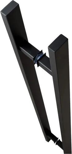 Miniatura 3 de Prima Decorative - Tirador de puerta rectangular de acero inoxidable de 72 pulgadas, mango de barra de montaje lateral trasero a trasero