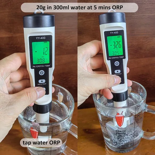 Miniatura 3 de Filtros alcalinos para botella de agua alcalina de hidrógeno para mejorar el pH y producir agua potable rica en hidrógeno y bajo ORP